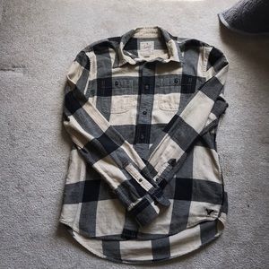 Black and Cream Flannel